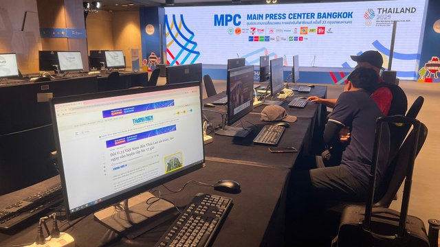 Trung t&acirc;m b&aacute;o ch&iacute; SEA Games 33 tại Th&aacute;i Lan c&oacute; g&igrave;, tại sao an ninh siết chặt?- Ảnh 3.