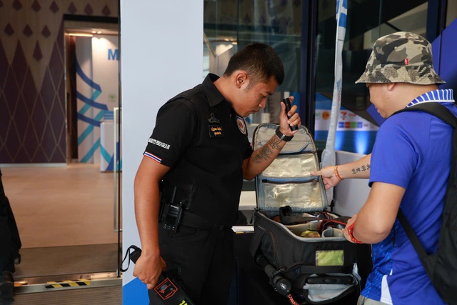 Trung t&acirc;m b&aacute;o ch&iacute; SEA Games 33 tại Th&aacute;i Lan c&oacute; g&igrave;, tại sao an ninh siết chặt?- Ảnh 1.