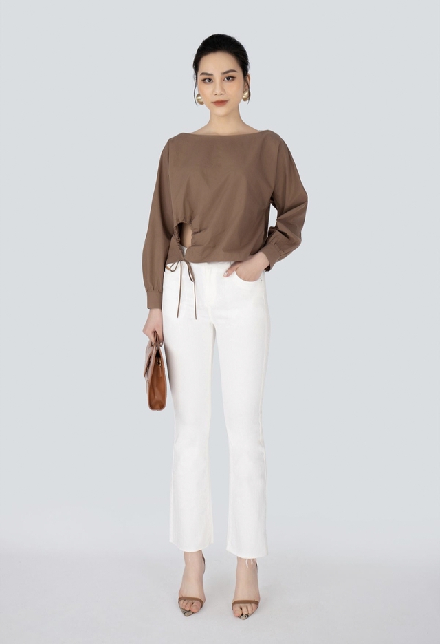 Áo cổ thuyền khiến bạn 'tỏa sáng' nhờ nét thanh tao- Ảnh 7. Áo cổ thuyền khiến bạn 'tỏa sáng' nhờ nét thanh tao- Ảnh 7.