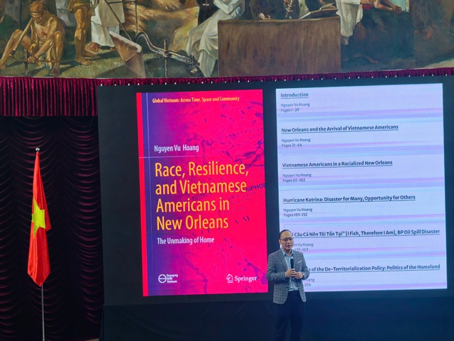 Tiến sĩ viết s&aacute;ch về cộng đồng người Việt tại New Orleans, Mỹ - Ảnh 1.