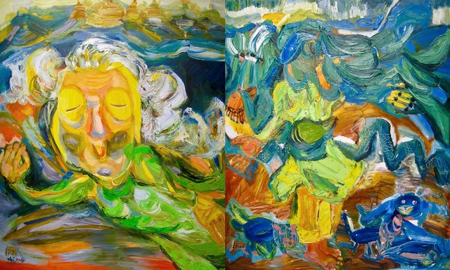 Họa sĩ Kim Chi v&agrave; h&agrave;nh tr&igrave;nh '20 năm đến với nghệ thuật'- Ảnh 3.