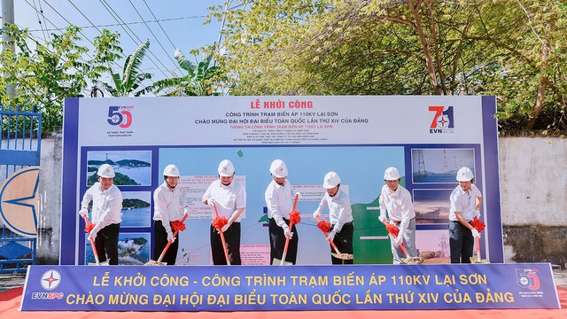 EVNSPC: Nhiều c&ocirc;ng tr&igrave;nh ch&agrave;o mừng Đại hội đại biểu to&agrave;n quốc lần thứ XIV của Đảng- Ảnh 2.