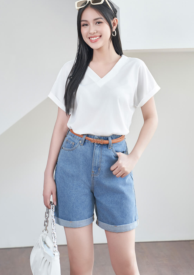 Quần jeans dáng ngắn 'thống trị' đường phố- Ảnh 3.