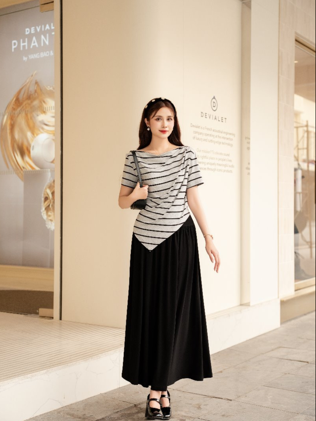 Áo vạt chéo, điểm nhấn phá cách khoe trọn vòng eo- Ảnh 6.