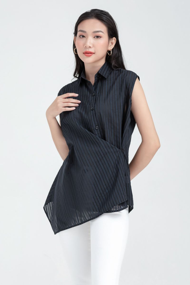 Áo vạt chéo, điểm nhấn phá cách khoe trọn vòng eo- Ảnh 7.