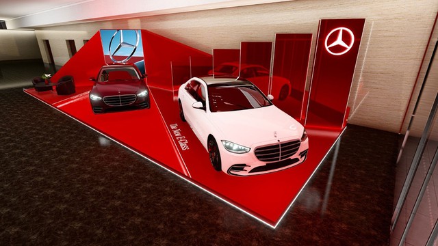 Mercedes-Benz trưng b&agrave;y tại JW Marriott H&agrave; Nội m&ugrave;a Gi&aacute;ng sinh - Ảnh 1.