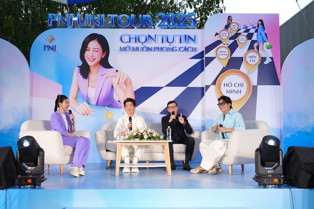 Dấu ấn PNJ Uni Tour 2025: Hơn 8.000 sinh viên đồng hành nâng tầm phong cách- Ảnh 2. Dấu ấn PNJ Uni Tour 2025: Hơn 8.000 sinh viên đồng hành nâng tầm phong cách- Ảnh 2.