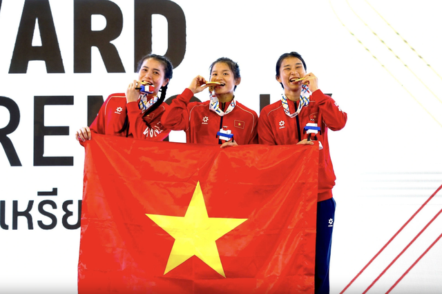 3 chị em 'v&agrave;ng' của thể thao Việt Nam nhận tin dữ sau vinh quang SEA Games: Đau đớn v&igrave; mất cha!- Ảnh 1.