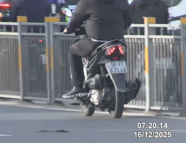 H&agrave;ng loạt xe đi ngược chiều ở B&igrave;nh Thạnh cũ lọt v&agrave;o camera phạt nguội CSGT TP.HCM - Ảnh 3.