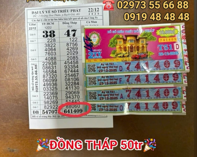 Tr&uacute;ng xổ số miền Nam ng&agrave;y 22 th&aacute;ng 12, kh&aacute;ch mừng rỡ nhận h&agrave;ng trăm triệu- Ảnh 2.