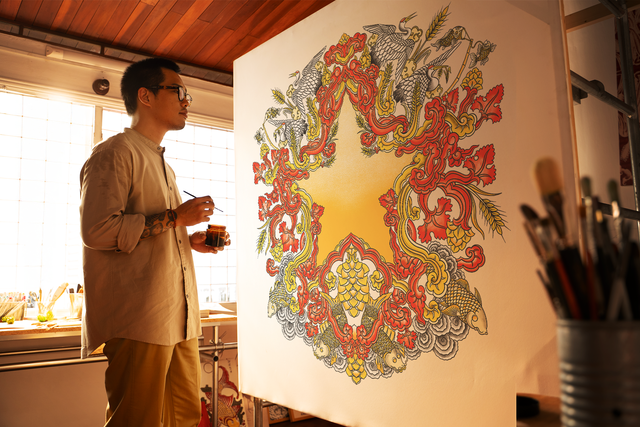 Nghệ thuật v&agrave; kỹ nghệ giao thoa trong t&aacute;c phẩm m&ugrave;a lễ hội 2026 của Sapporo - Ảnh 1.