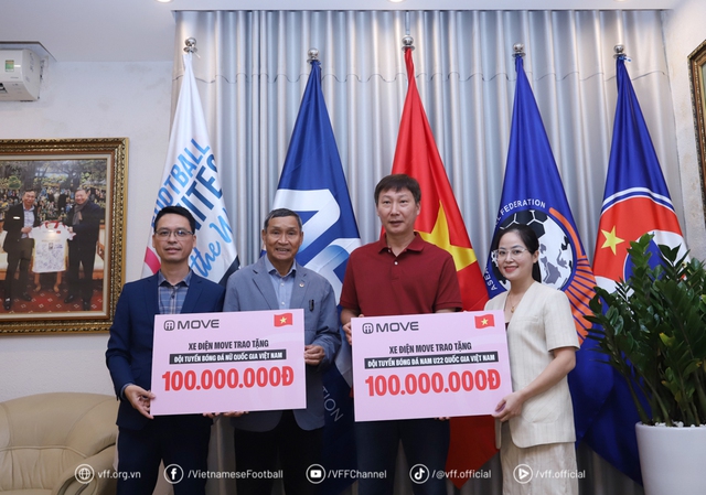 U.22 Việt Nam v&agrave; đội tuyển nữ tiếp tục nhận tiền thưởng- Ảnh 1.