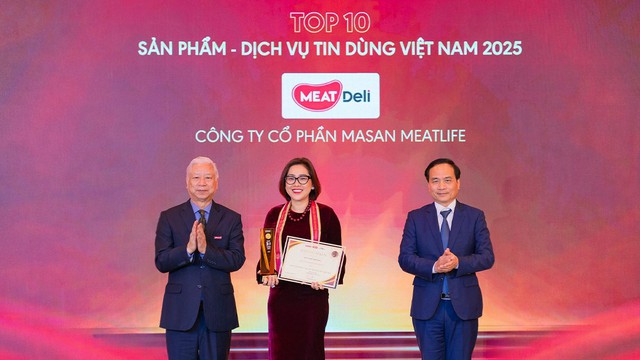 Hai thương hiệu của Masan vinh danh tại lễ c&ocirc;ng bố 'Tin D&ugrave;ng Việt Nam 2025' - Ảnh 1.