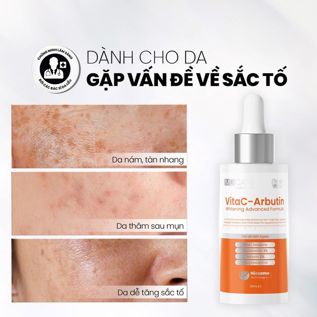 Da x&aacute;m xỉn, th&acirc;m mụn l&acirc;u năm cỡ n&agrave;o cũng thua top 3 serum vitamin C n&agrave;y - Ảnh 3.