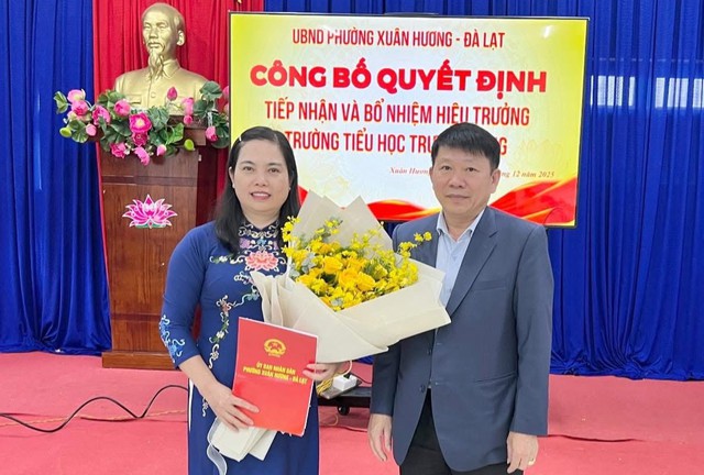 Vụ thực phẩm bẩn v&agrave;o trường học: Trường Tiểu học Trưng Vương c&oacute; Hiệu trưởng mới - Ảnh 1.