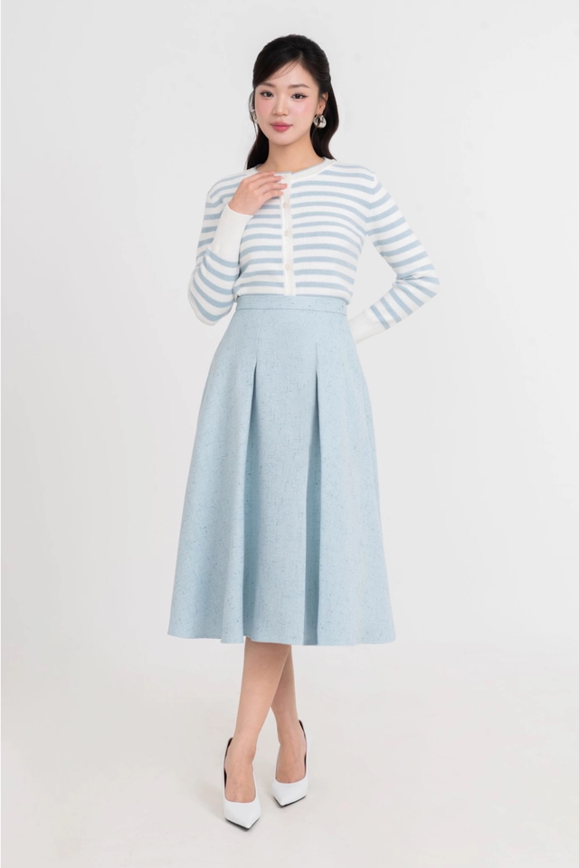 Nhẹ nhàng, thuần khiết với trang phục xanh pastel- Ảnh 8.