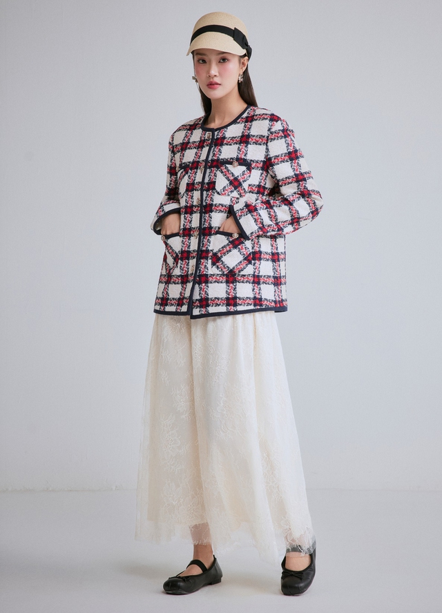 Áo tweed quyến rũ kiêu kỳ, nâng tầm mọi bản phối- Ảnh 11.