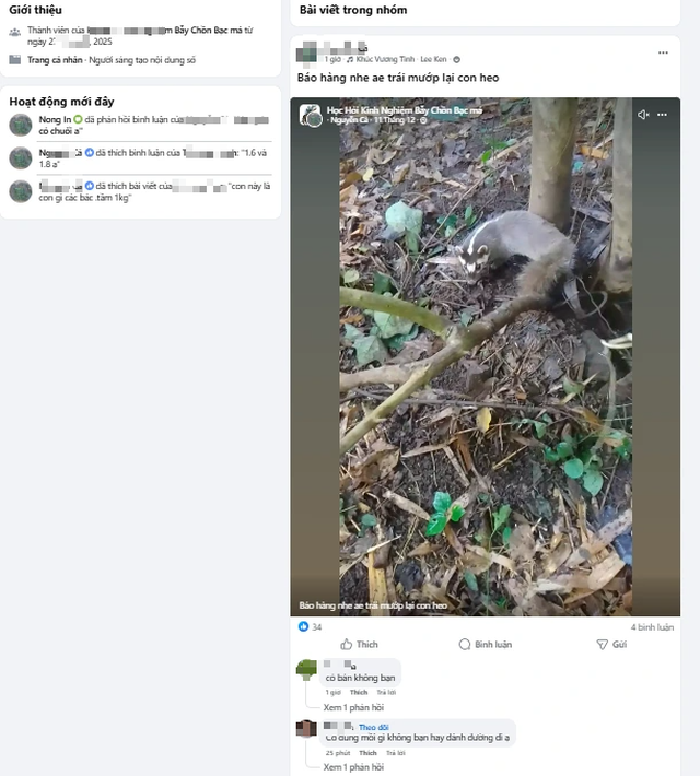 Bu&ocirc;n b&aacute;n chim trời, th&uacute; rừng: 'Chợ đen' c&ocirc;ng khai th&aacute;ch thức ph&aacute;p luật - Ảnh 2.