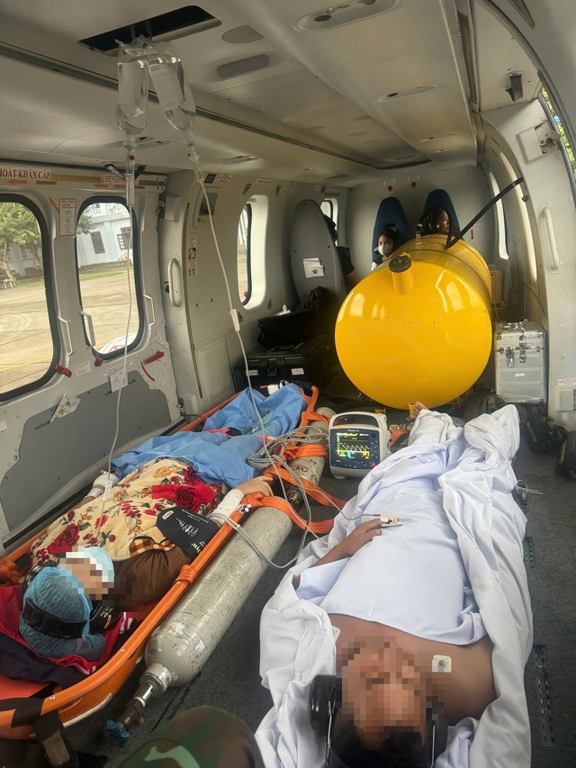 Chuyến bay kỷ lục 14 giờ đưa hai bệnh nh&acirc;n từ Trường Sa về đất liền - Ảnh 1.