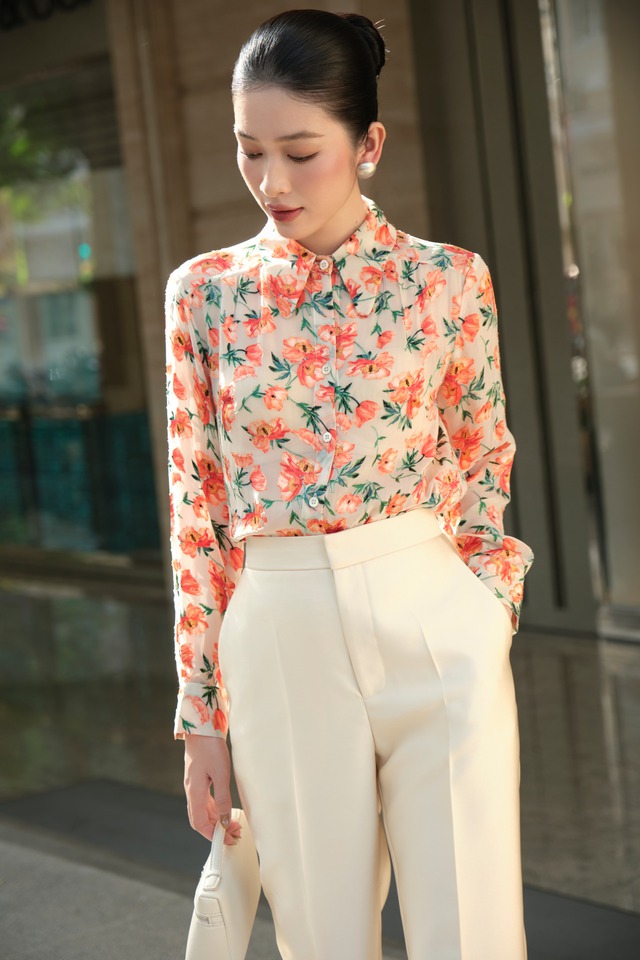 Xóa tan sự nhàm chán nơi công sở với 5 kiểu áo siêu đẹp này - Ảnh 8.