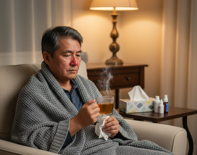 Ph&ograve;ng ngừa cảm c&uacute;m m&ugrave;a lạnh: Ai n&ecirc;n v&agrave; kh&ocirc;ng n&ecirc;n x&ocirc;ng hơi, ng&acirc;m ch&acirc;n?- Ảnh 2.