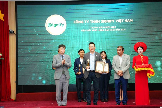 Philips của Signify 4 năm liền đạt Giải Hiệu suất Năng lượng cao nhất - Ảnh 1.