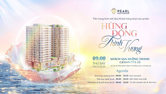 Pearl Residence: Chuẩn sống quốc tế giữa trung tâm biển Cửa Lò - Ảnh 2.
