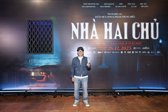 Lê Huỳnh, Phương Thanh đến mừng phim kinh dị 'Nhà hai chủ' ra mắt- Ảnh 5. Lê Huỳnh, Phương Thanh đến mừng phim kinh dị 'Nhà hai chủ' ra mắt- Ảnh 5.