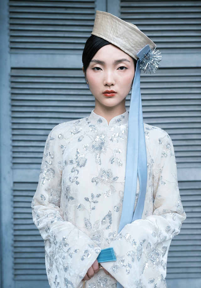 Áo dài cách tân, ứng viên nổi bật cho bộ ảnh tết đẹp ngất ngây- Ảnh 11.