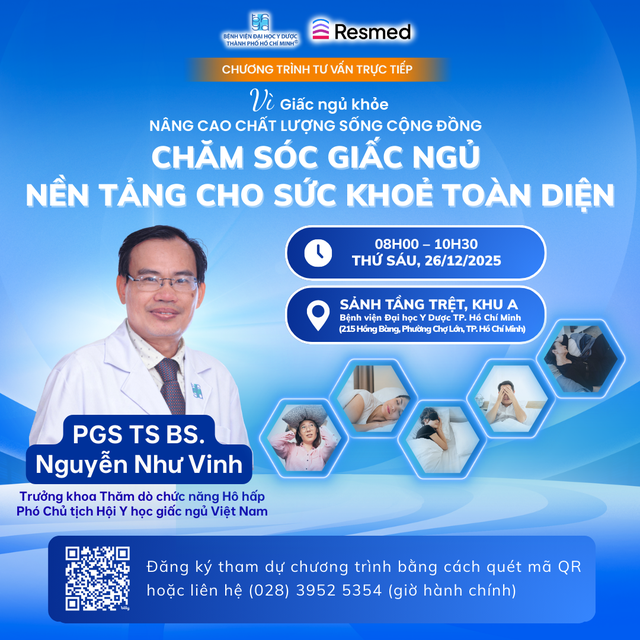 Kh&oacute; ngủ, ngưng thở khi ngủ ảnh hưởng sức khỏe ra sao? - Ảnh 1.