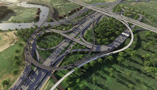 Gần 8.800 tỉ mở đường li&ecirc;n cảng C&aacute;t L&aacute;i, 'cứu' kẹt xe Xa lộ H&agrave; Nội- Ảnh 1.