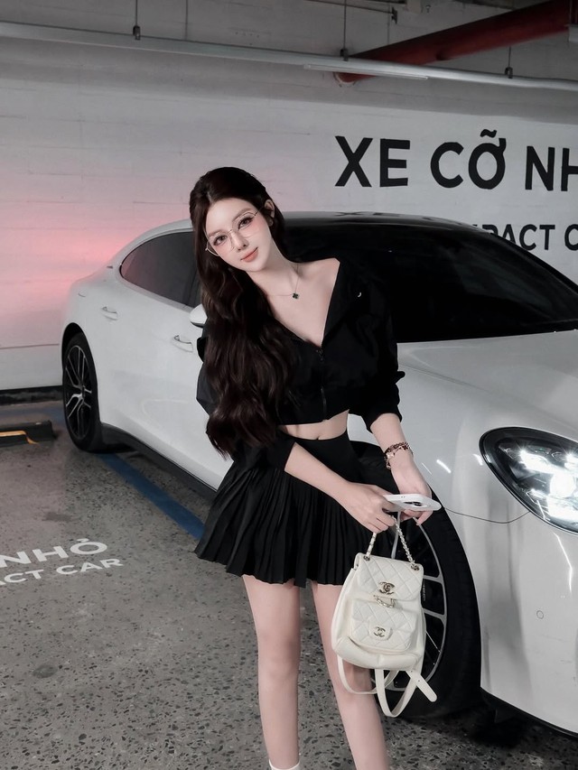 Những bản phối với áo crop top 'bất bại'- Ảnh 8.