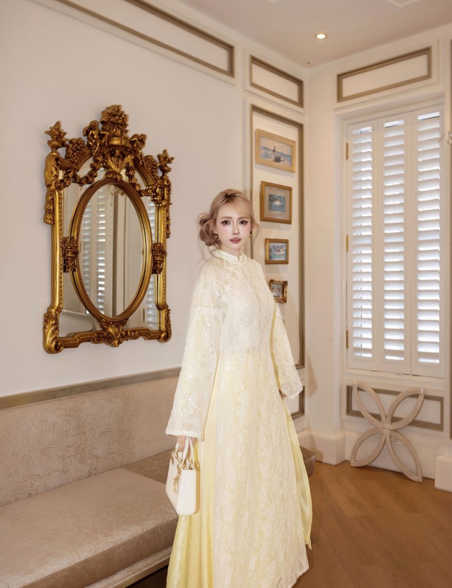 Khi áo dài truyền thống khoác lên 'hơi thở' đương đại - Ảnh 5.