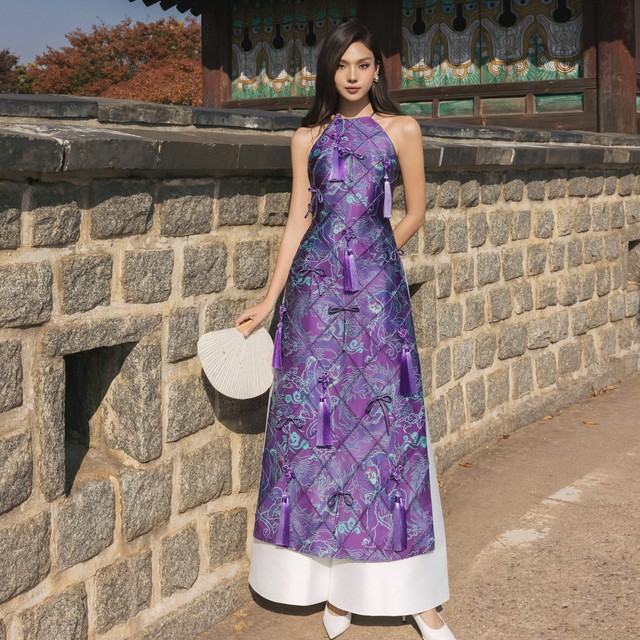 Khi áo dài truyền thống khoác lên 'hơi thở' đương đại - Ảnh 6.