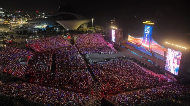 Concert ch&agrave;o năm mới 2026 quy m&ocirc; 5 vạn kh&aacute;n giả b&ecirc;n vịnh Hạ Long - Ảnh 1.