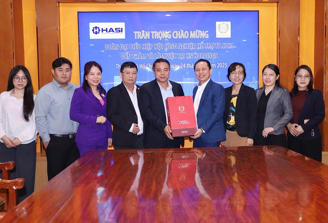 HASI v&agrave; KN Holdings: Kết nối c&ocirc;ng nghiệp hỗ trợ v&agrave;o hệ sinh th&aacute;i khu c&ocirc;ng nghiệp- Ảnh 1.