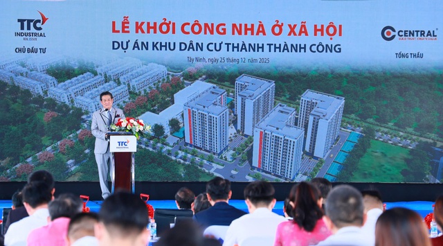 TTC Land hợp t&aacute;c TTC IZ x&acirc;y dựng 1.130 căn nh&agrave; ở x&atilde; hội- Ảnh 1.