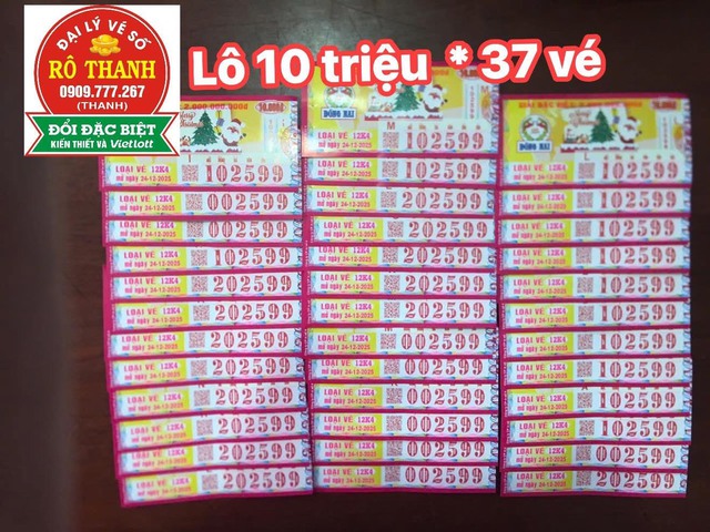 37 tờ tr&uacute;ng xổ số miền Nam đ&agrave;i Đồng Nai: Đại l&yacute; '&ocirc;m' từ người b&aacute;n dạo - Ảnh 1.