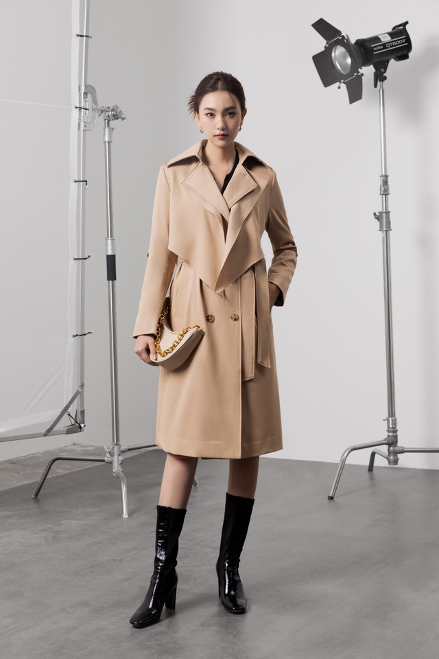 Trench coat màu be, từ dạo phố đến công sở đều nâng tầm khí chất- Ảnh 7.