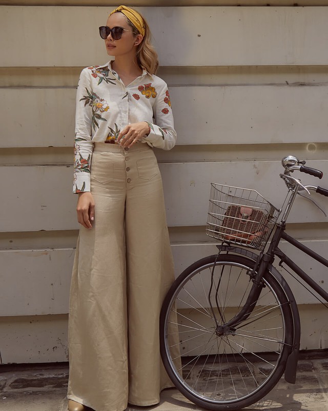 Chẳng cần cầu kỳ, nàng vẫn tỏa chất riêng với chiếc quần linen mộc mạc- Ảnh 6.