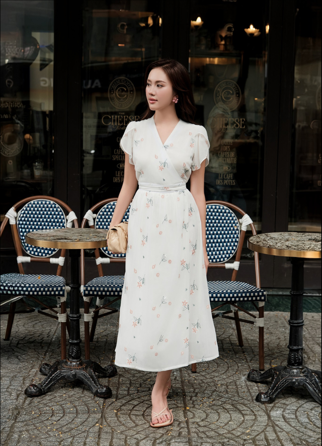 Gói trọn nét thanh lịch trong những ngày bận rộn với váy wrap- Ảnh 5.