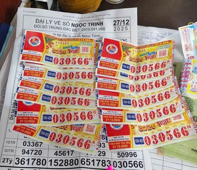 Kh&aacute;ch tr&uacute;ng độc đắc 24 tỉ xổ số miền Nam, đại l&yacute; ngay lập tức chuyển khoản  - Ảnh 1.