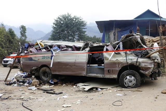 'Ch&uacute;ng t&ocirc;i hoảng loạn khi xe chở đo&agrave;n thiện nguyện xuống dốc, đổ cua nhưng lao nhanh' - Ảnh 2.