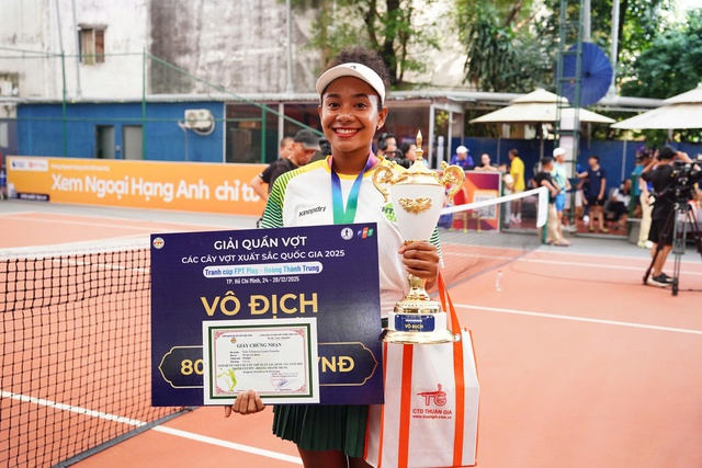 Tay vợt Ho&agrave;ng Th&agrave;nh Trung bền bỉ theo đuổi đam m&ecirc; quần vợt - Ảnh 3.