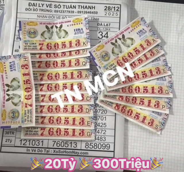 Tr&uacute;ng 20 tỉ xổ số miền Nam: Người b&aacute;n được kh&aacute;ch tặng v&eacute; số, tr&uacute;ng độc đắc - Ảnh 1.