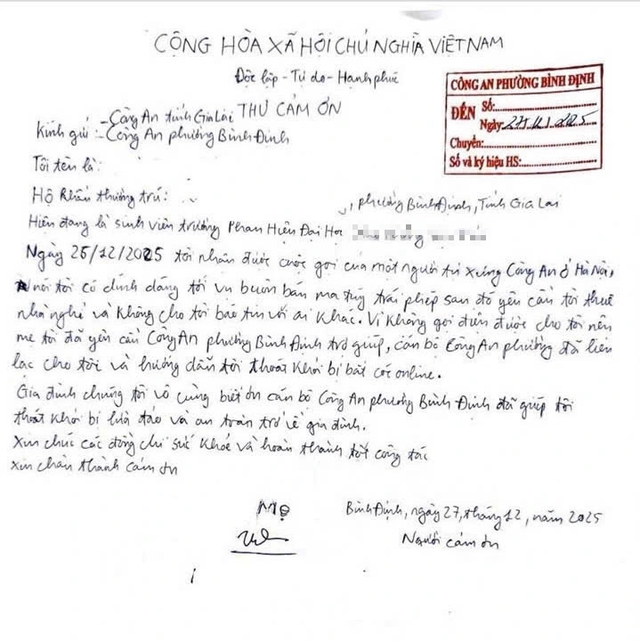 Ngăn chặn kịp thời vụ 'bắt c&oacute;c online', giải cứu sinh vi&ecirc;n bị lừa 300 triệu đồng - Ảnh 1.