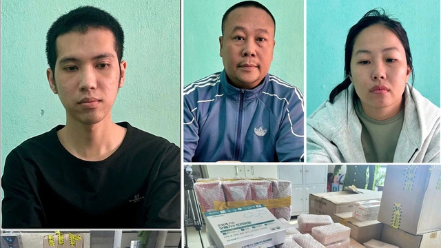 Bắt 35 đối tượng lừa đảo tr&uacute;ng thưởng chiếm đoạt h&agrave;ng trăm tỉ đồng - Ảnh 1.