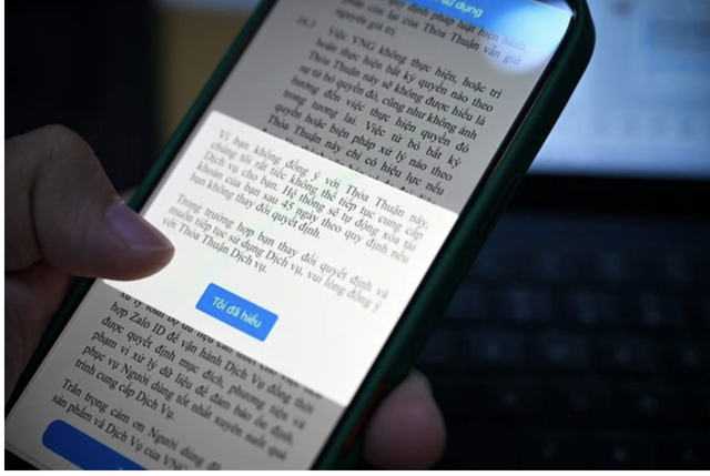 Zalo có dấu hiệu vi phạm nguyên tắc 'tự nguyện' trong thu thập dữ liệu? - Ảnh 1.