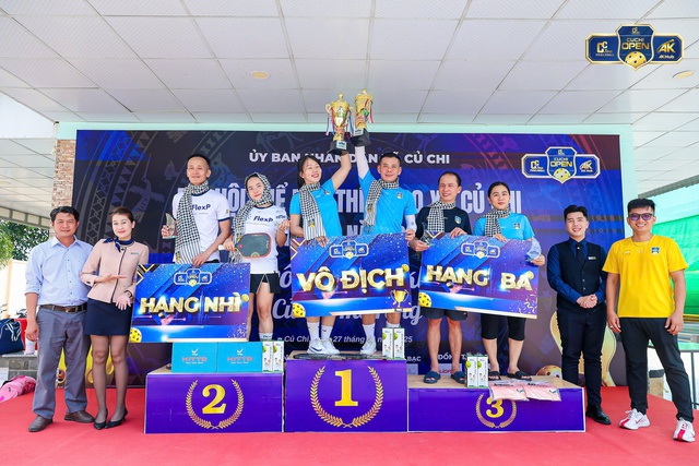 Giải pickleball Củ Chi mở rộng chung tay vì cộng đồng- Ảnh 2. Giải pickleball Củ Chi mở rộng chung tay vì cộng đồng- Ảnh 2.