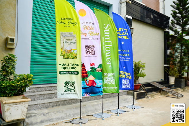 In vải Hải Triều: Từ sản xuất quy mô lớn đến tiên phong Cờ phướn Phygital - Ảnh 1.